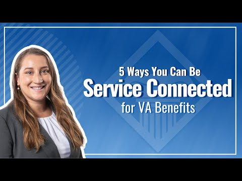 Types of Service Connections for VA Benefits