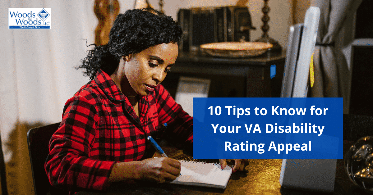 10 Tips from Experience For Your VA Disability Rating Appeal