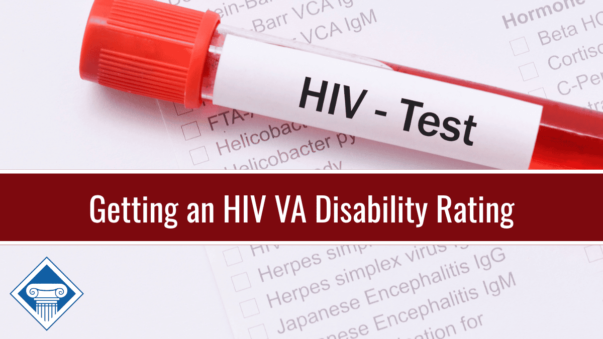 The VA Rating for HIV