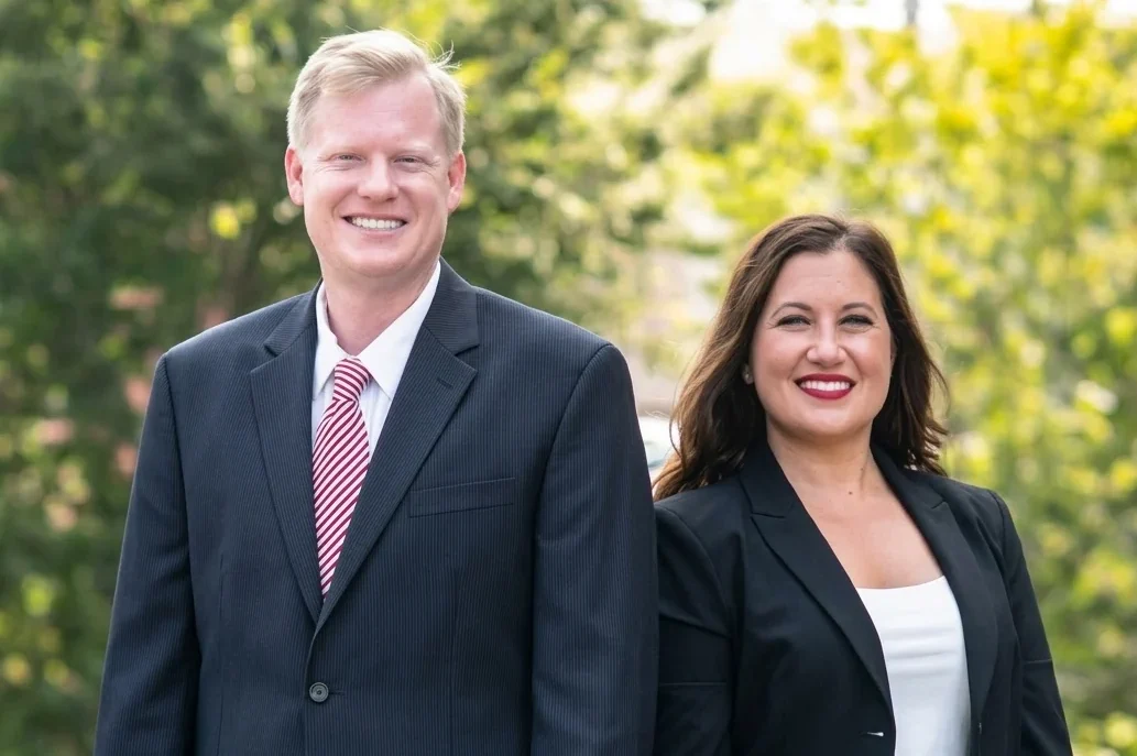 Neil Woods, president of Woods & Woods. Lori Underwood, managing attorney of Woods & Woods.