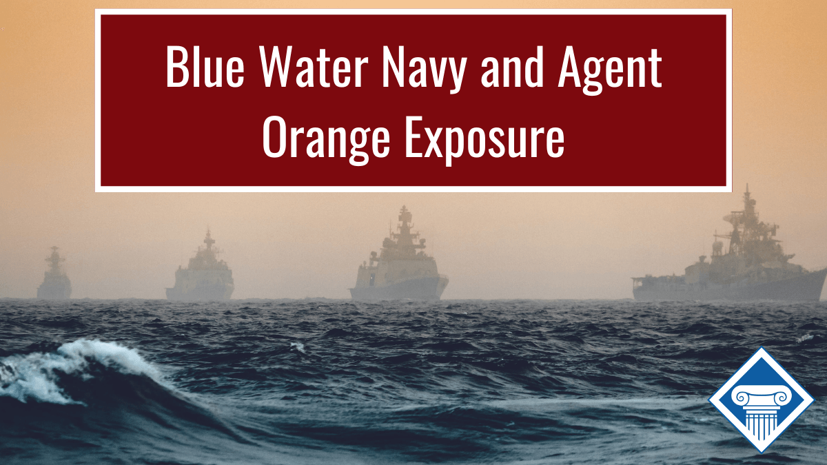 Blue Water Navy and Agent Orange exposure