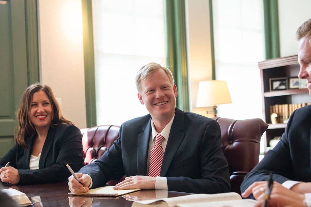 Some of the VA-accredited attorneys at Woods & Woods.