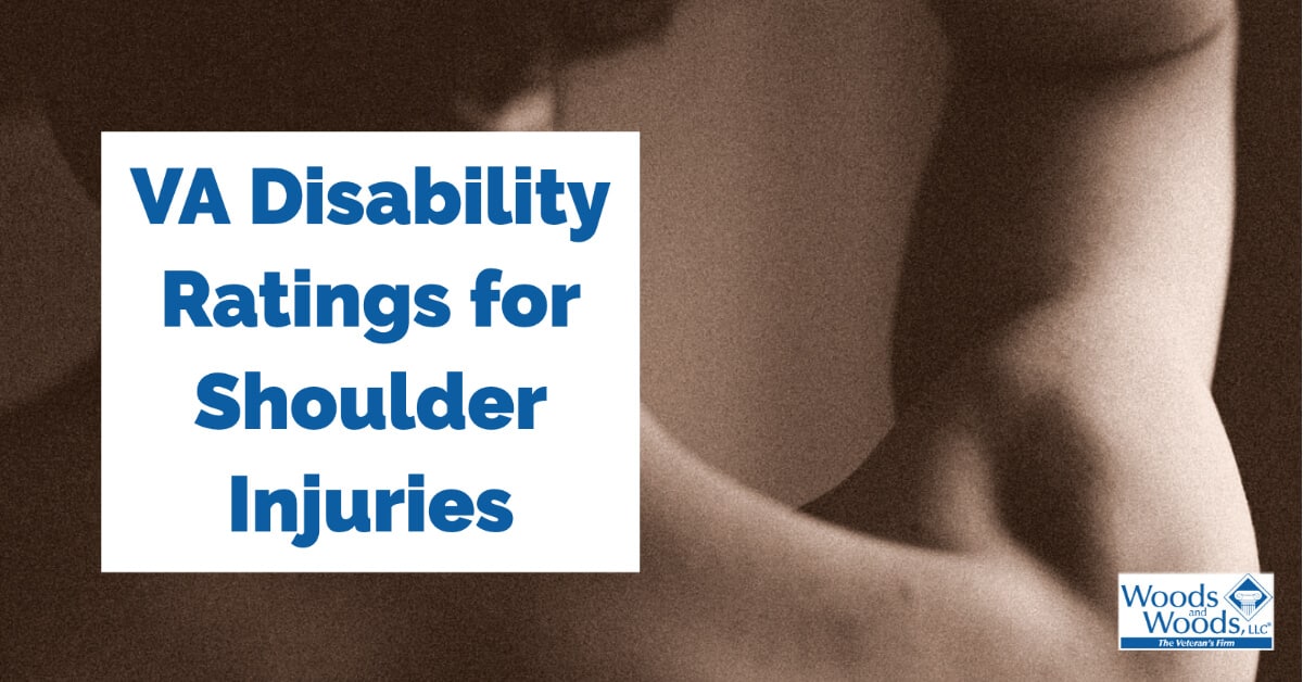 Shoulder Pain Benefits and VA Ratings for Shoulder Conditions