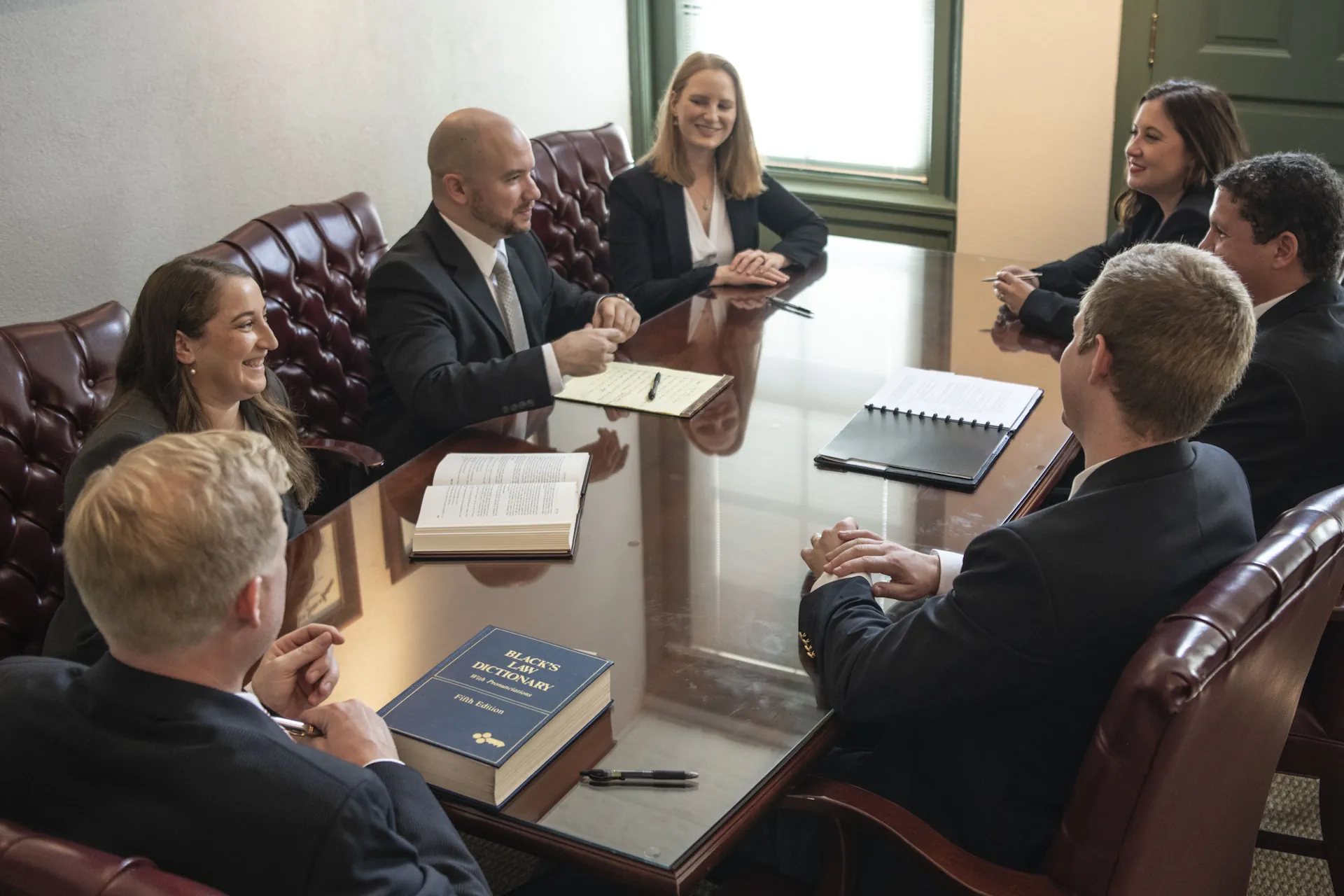 Some of the VA-accredited attorneys at Woods & Woods.